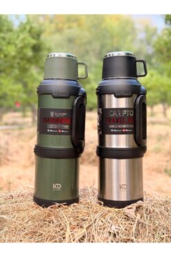 İSPİRİZ 4 LİTRE SINCE TRAVEL POT TERMOS 3 BARDAK 48 SAAT ISI MUHAFAZASI