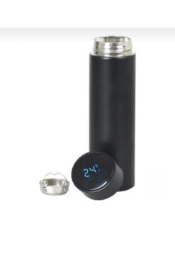 BOXMONİ Dijital Göstergeli Termos 500 Ml Paslanmaz Çelik Kişiye Özel İsim Yazılır