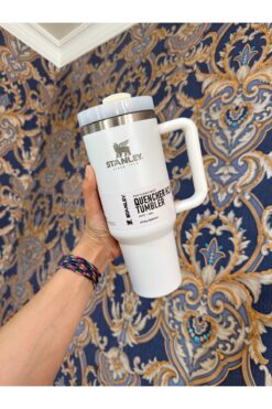 ABAZAR pipetli Quencher H2.0 Flowstat Paslanmaz Çelik Yalıtımlı Bardak 40 Oz 1,18 Lt Orchid