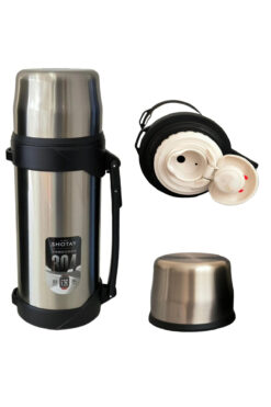 GLANCE Shotay Çelik Termos 2.0L Gümüş