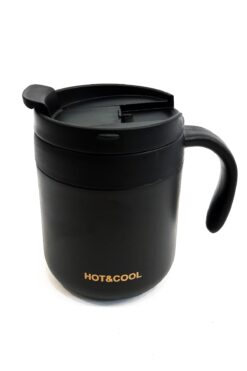 Arow - Dubai Arow Çelik Bardak Termos Siyahı Renk