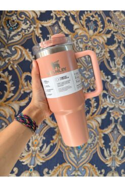 ABAD.HANDMADE pipetli Quencher H2.0 Flowstat Paslanmaz Çelik Yalıtımlı Bardak 40 Oz 1,18 Lt Orchid