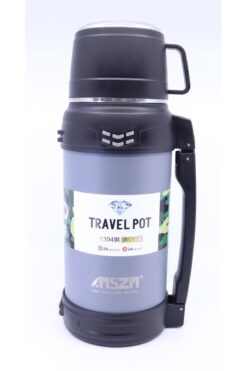 Genel Markalar Fashion Vacuum Cup Çift Katmanlı Paslanmaz Çelik Sızdırmaz Termos 1,8 Litre Hacim - Gri