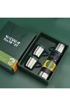 Blooming Plus 680 ML 3 Bardaklı Paslanmaz Çelik Termos