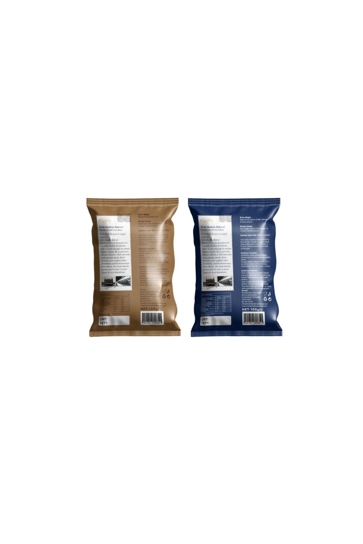 Tarihi Kadıköy Kahvesi Tarihi Kadıköy Klasik + Damla Sakızlı Türk Kahvesi Seti - Görsel 2