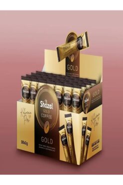 Shazel GOLD ÇÖZÜNEBİLİR KAHVE 2g x 50 ADET