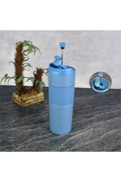 Tohanna Tohana French Press Termos Kupa 450ml X Mavi Thn75320 9161