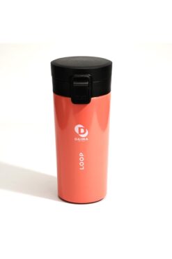 daıma hot/cold Daima Loop Bardak Termos Pembe 380 ml