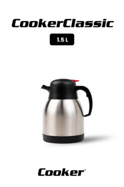 Cooker Çelik Çift Katli Paslanmaz Termos 1.5 Lt.