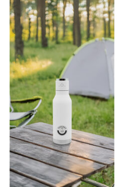 Esperro Bluetooth Hoparlörlü Paslanmaz Çelik Beyaz Termos 500 Ml, Bt60