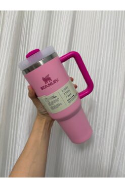 ABAZAR pipetli Quencher H2.0 Flowstat Paslanmaz Çelik Yalıtımlı Bardak 40 Oz 1,18 Lt Orchid