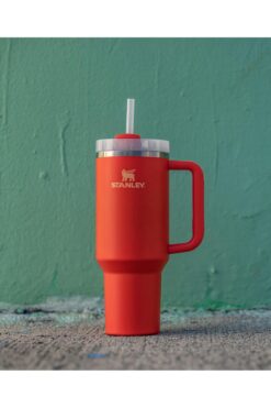 ABAKAN pipetli Quencher H2.0 Flowstat Paslanmaz Çelik Yalıtımlı Bardak 40 Oz 1,18 Lt Orchid