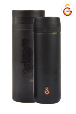 Galatasaray 550ml Resmi Lisanslı Rahat İçim Çift Katmanlı Paslanmaz Çelik Termos 6 Saat Sıcak Soğuk Premium Kutu