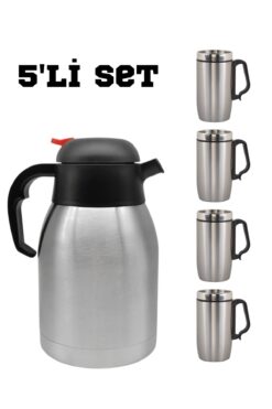 happysezon Piknik ve Kamp İçin Çelik Termos Seti