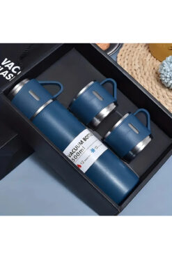 esplendor 500ml Paslanmaz Çelik Termos - 3'ü Bir Arada Sıcak ve Soğuk İçecekler için Uygun Su ve Kahve Termosu