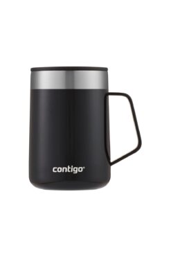 teknotrust Streeterville Vakumlu Masa Kupası 420ml Siyah