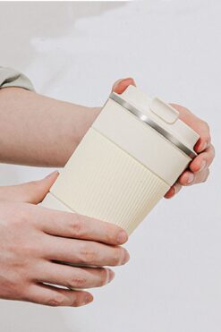 tusah Çift Katmanlı Paslanmaz 304 Çelik Termos Bardak 500 Ml Termos Mug Kupa Araç Kahve Çay Termos