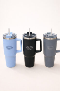 Mirilliahome 1.2 Lt Pipetli Kulplu Termos Matara Bardak – Paslanmaz Çelik, 3 Renk Seçenekli