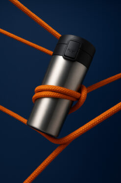 MİSSCAFE Snape Filtreli Çift Katmanlı Mug Termos Bardak 380ml