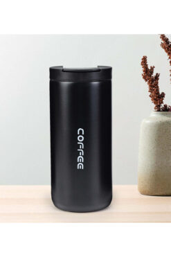 İkon store Siyah 400 ml Çelik Termos