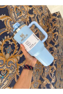 ABAKAYS pipetli Quencher H2.0 Flowstat Paslanmaz Çelik Yalıtımlı Bardak 40 Oz 1,18 Lt Orchid