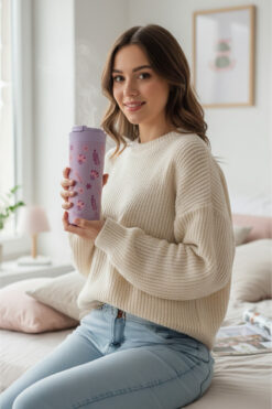 Penguen 500Ml Çelik Termos Mug - 6 Saat Sıcak 12 Saat Soğuk Tutma | Paslanmaz Çelik