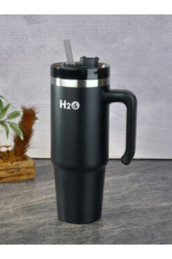 Tohana Çelik Pipetli Termos Kupa 900 ml