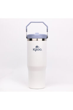 IGLOO İgloo Powder Termos 900 ML Pipetli Termos Bardak Beyaz/Gri