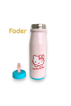 FADER Hello Kitty Pembe Metal Termos