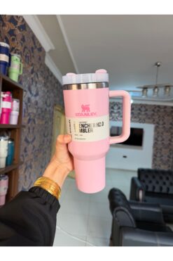 Abaya-AB pipetli Quencher H2.0 Flowstat Paslanmaz Çelik Yalıtımlı Bardak 40 Oz 1,18 Lt Orchid