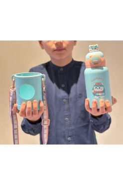 CNSZ Stainless steel Paslanmaz Çelik  12 Saat Yalıtımlı /  Çift katmanlı / Yıpranmaz Sert  silikon Pipet