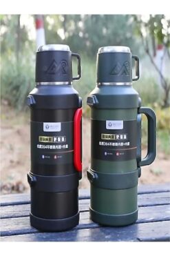 teknotrust safe paslanmaz çelik 3,2 termos 48 saat sıcak soğuk tutma