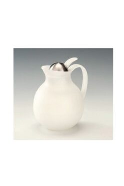 Zicco Beyaz Ev Cafe Tipi Içi Cam Termos 1lt