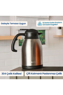 Genel Markalar Kitchen Çay Termosu - Inox - 2 lt
