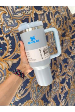 AbaTech pipetli Quencher H2.0 Flowstat Paslanmaz Çelik Yalıtımlı Bardak 40 Oz 1,18 Lt Orchid