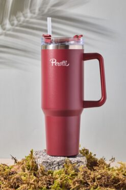 Perotti Colte V1 Paslanmaz Çelik Bordo Termos Bardak 1,2 Lt