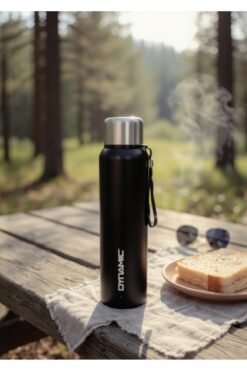 Dynamic Paslanmaz Çelik Termos 1 Lt Siyah
