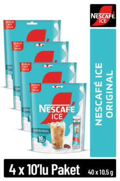 Nescafe ICE Original Çözünebilir Kahve 10,5g 10'lu Paket 10X4