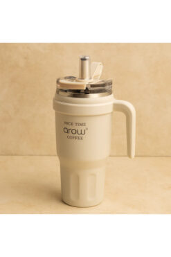 AROW Kulplu Pipetli Termos Kupa Matara 1000ml