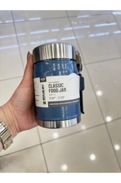 hediye ESTERHOMEDECOR Orijinal kaşıklı mama termosu classic food jar 400ml 7 saat koruma çelik mama termosu