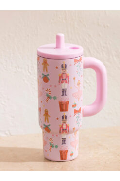 LC Waikiki LCW ACCESSORIES Karışık Fındıkkıran Figürlü Termos 700 Ml