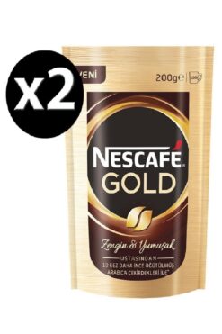 Nestle Nescafe Gold 200 Gr - 2'li Eko Paket