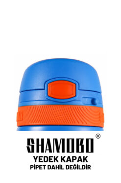 Shamobo 350ml Çocuk Paslanmaz Çelik Termos için Yedek Kapak Pipet Dahil Değildir