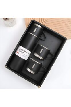 Genel Markalar Vakum Paslanmaz Çelik Termos Bardak Açık Sıcak Su Termal Termos Ofis Iş Tarzı Termos Şişe