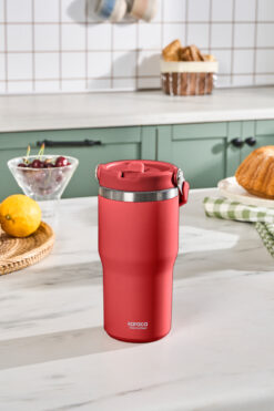 Karaca Star Ice Pipetli Çelik Sızdırmaz Termos 550 ml Kırmızı