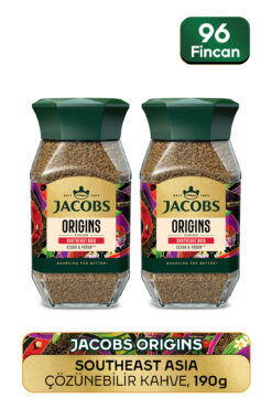 Jacobs Origin Southeast Granül Kahve Cam Kavanoz 95 gr X 2 Adet