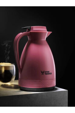 Demagrup STAR TERMOS - 1 Litre Çift Camlı Vakumlu Termos Piknik Mutfak