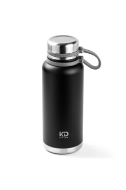 Tantitoni OKADI ÇELİK KAPAKLI SİYAH PASLANMAZ ÇELİK TERMOS 1.1L