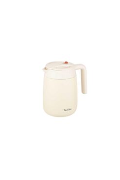 Tantitoni Beyaz Paslanmaz Çelik Termos 1lt