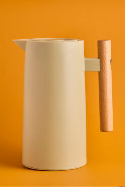 Perotti Begonia Nordic Bambu Saplı Cam Vakumlu Termos 1000 ml Yeşil